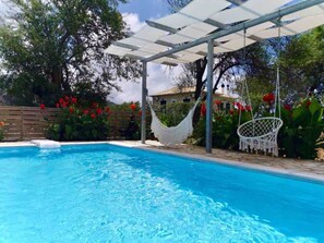 Pool - Sea Breeze apartment n.1 (with private pool) (Kalamitsi)
