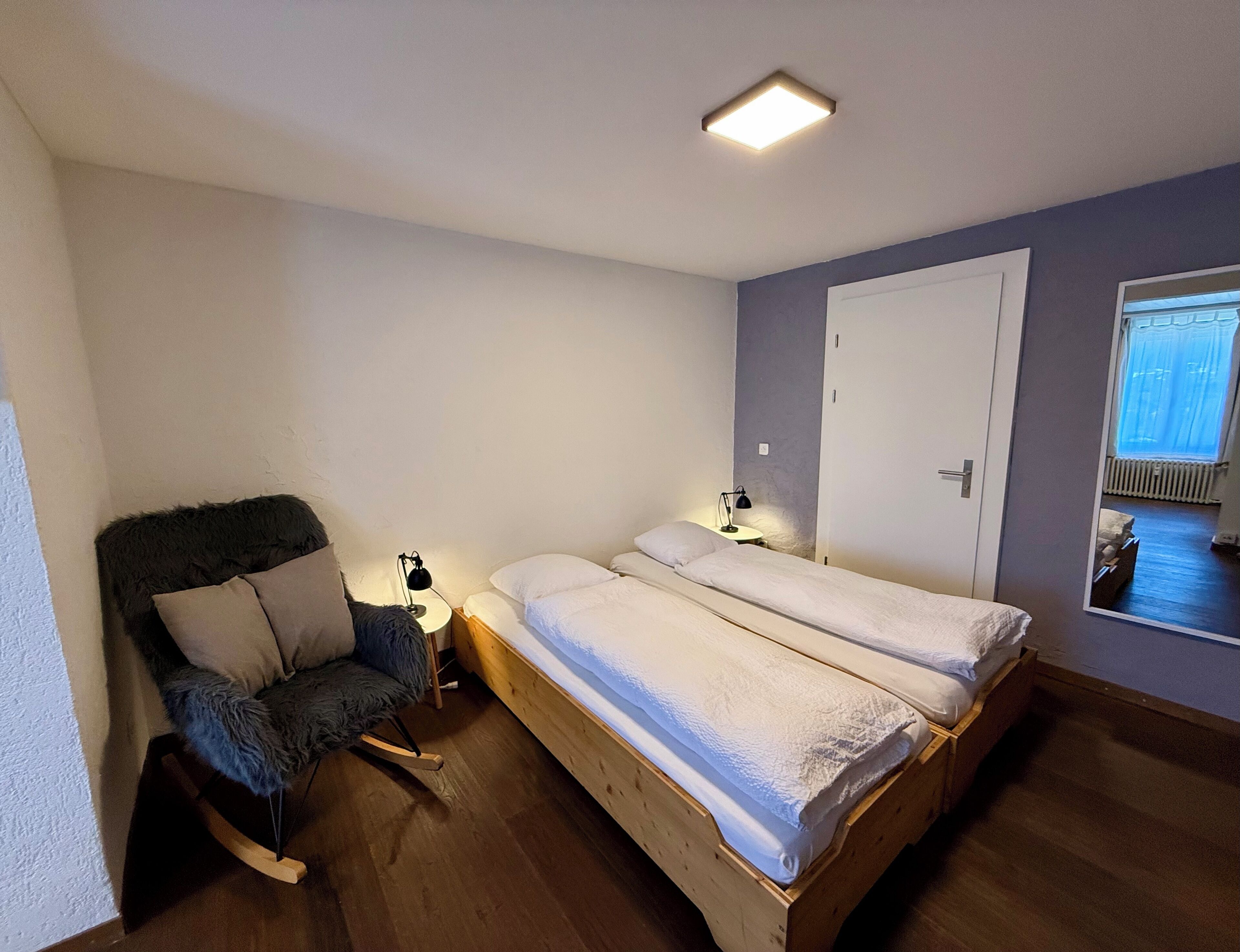 Standard Studio, 2 Single Beds, Private Bathroom, Mountain View