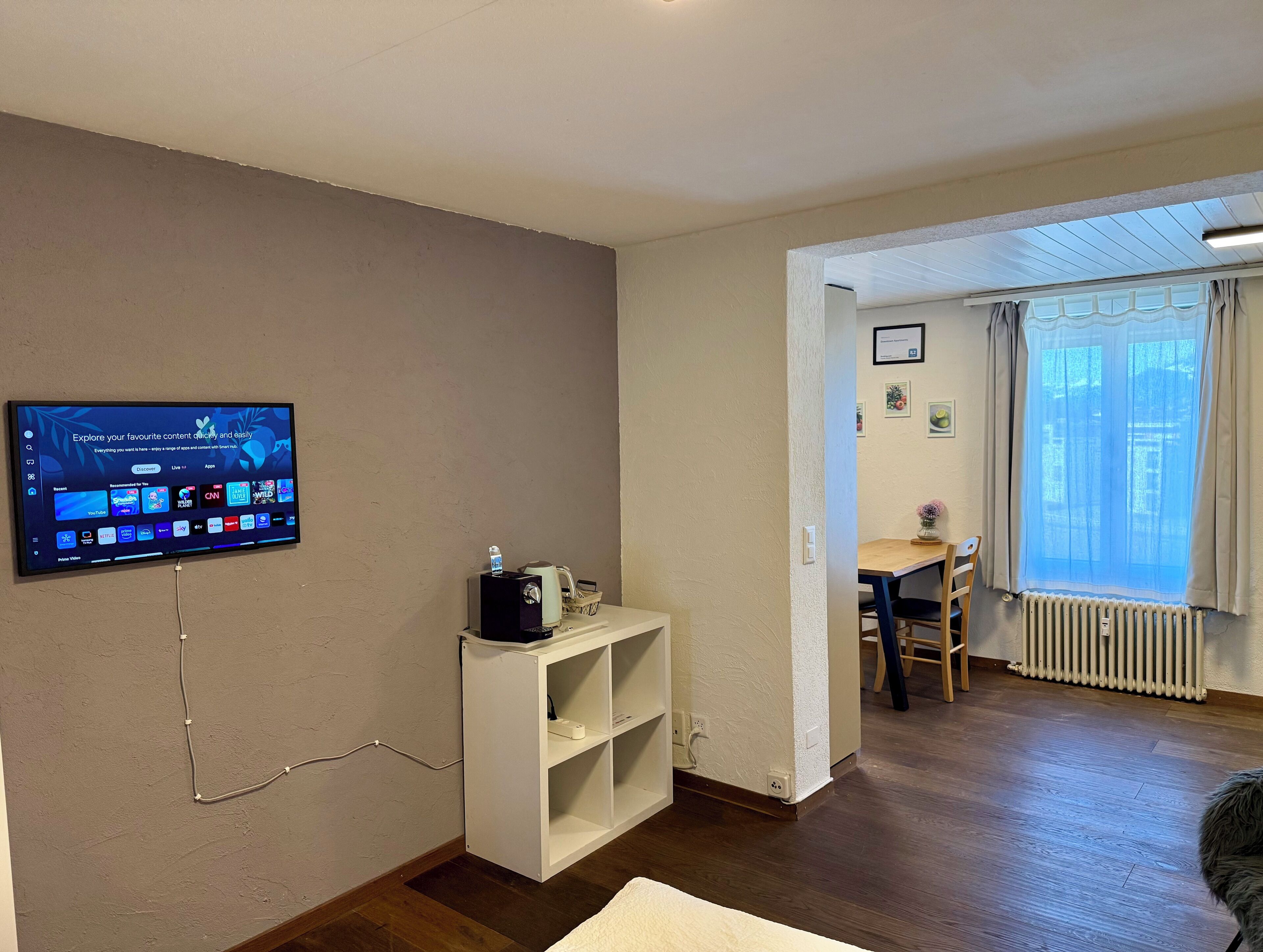 Standard Studio, 2 Single Beds, Private Bathroom, Mountain View | Blackout curtains, iron/ironing board, travel cot, free WiFi