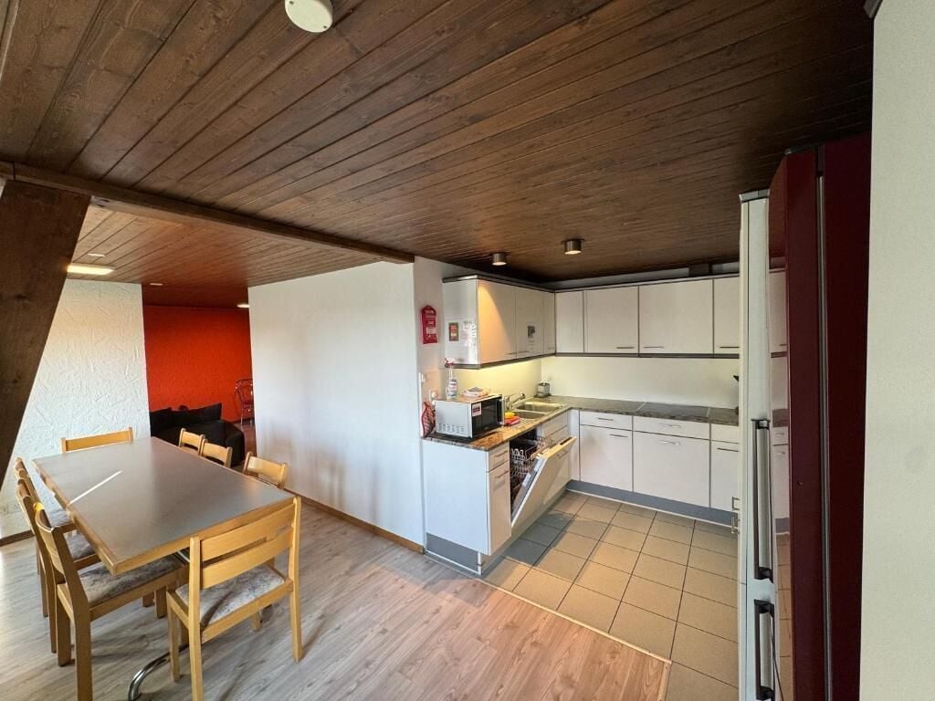 Family Apartment, 2 Bedrooms, Private Bathroom, City View | Private kitchen | Full-sized fridge, microwave, oven, stovetop