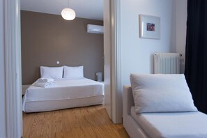 2 Schlafzimmer, Schreibtisch, Bügeleisen/Bügelbrett, kostenloses WLAN