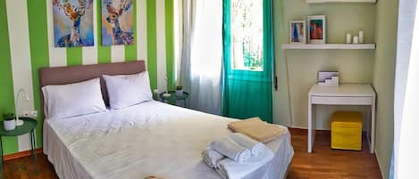2 chambres, bureau, fer et planche Ă repasser, Wi-Fi gratuit