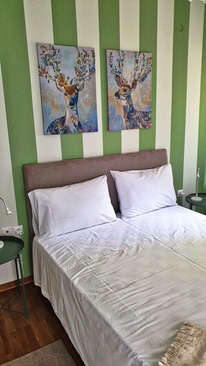 2 bedrooms, desk, iron/ironing board, free WiFi - Athens Stadium path quiet and central apartment (Athina)