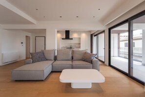 Executive One Bedroom Residence | リビング エリア