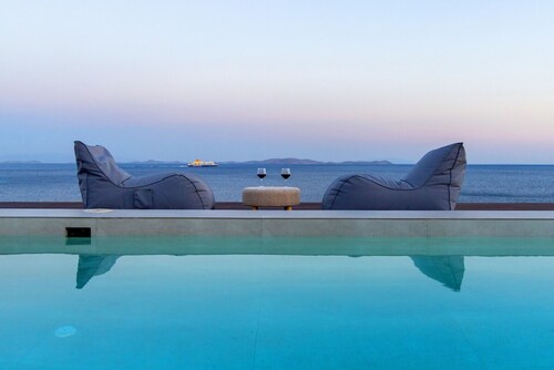"Aegean Whispers" Sea Front Villa in Tinos