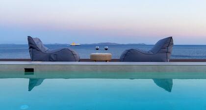 "Aegean Whispers" Sea Front Villa in Tinos