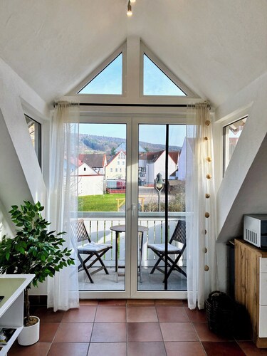 Ferienwohnung Spessartzeit - Ruhige Auszeit im Spessart mit Balkon