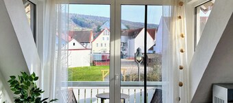 Vacation apartment Spessartzeit - Quiet time out in the Spessart with balcony