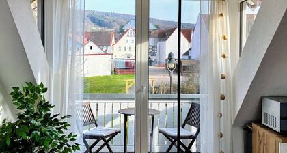 Ferienwohnung Spessartzeit - Ruhige Auszeit im Spessart mit Balkon