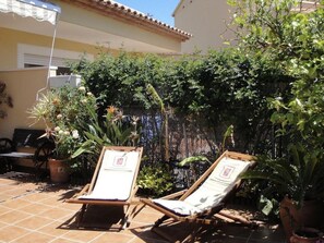 Terrace/patio - House with Air Conditioning and Terrace in Miami Platja (Miami Playa)