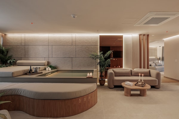 Deluxe-sviitti, kaupunkinäköala