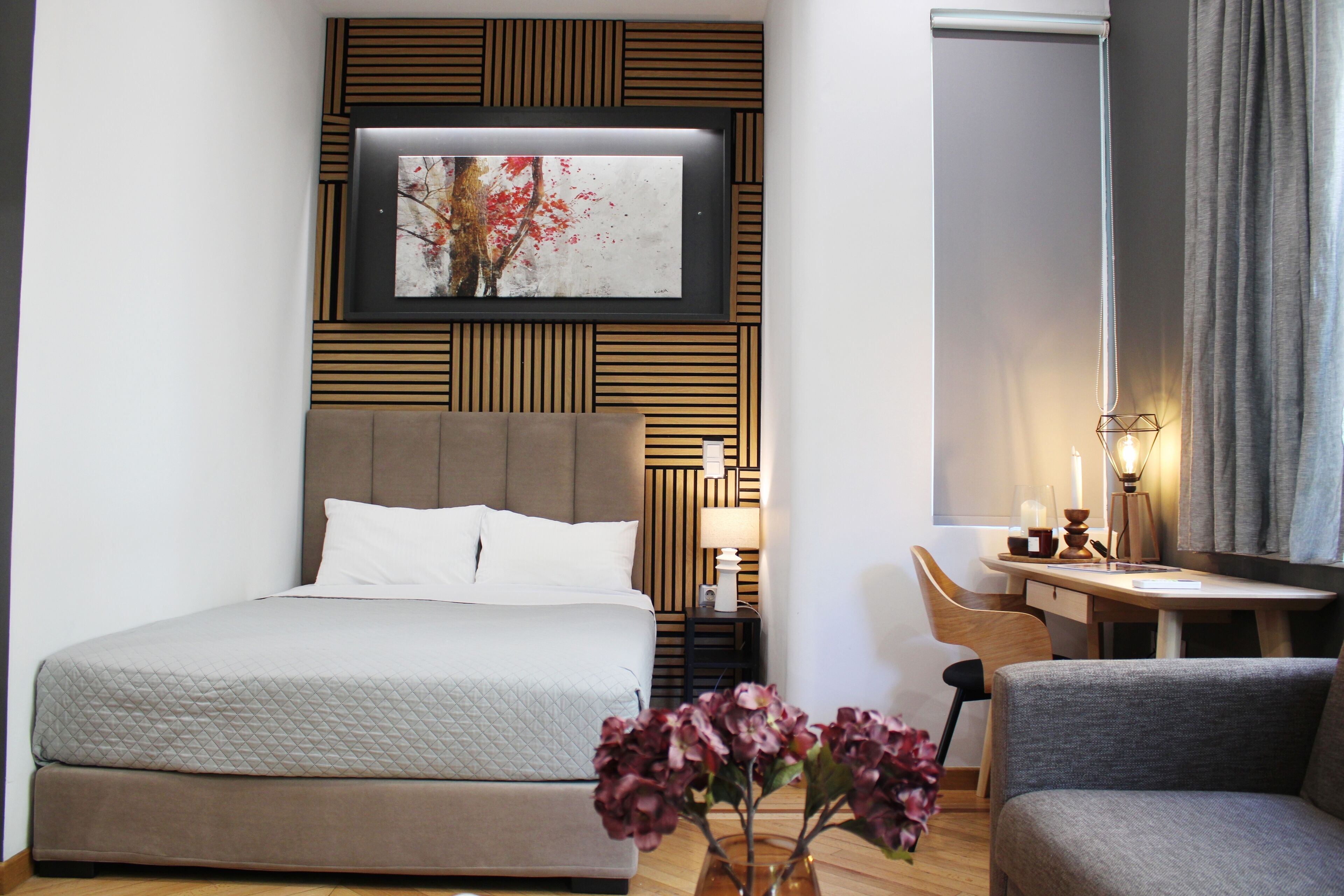 Superior-studiosviitti, kaupunkinäköala | Pimennysverhot, ilmainen Wi-Fi, pääsy pyörätuolilla