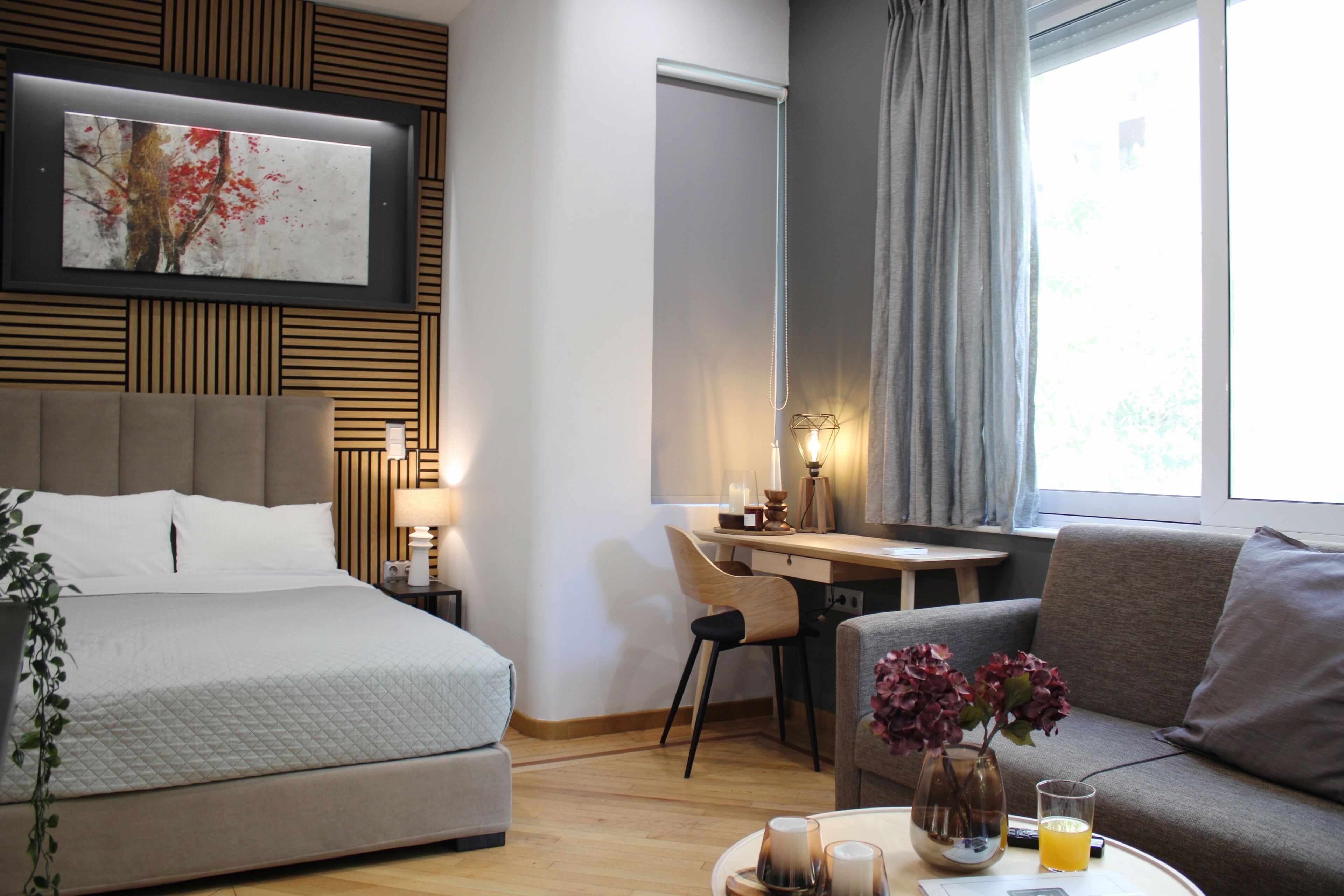 Suite Studio Supérieure, vue ville | Rideaux occultants, Wi-Fi gratuit