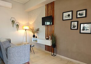 Living area - Olive garden farmhouse 1 (Sperchogia)