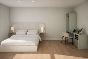 Double Room, 1 King Bed | In-room safe, desk, laptop workspace, soundproofing - Casa Collins (Miami Beach)