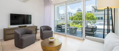 Vue depuis le balcon