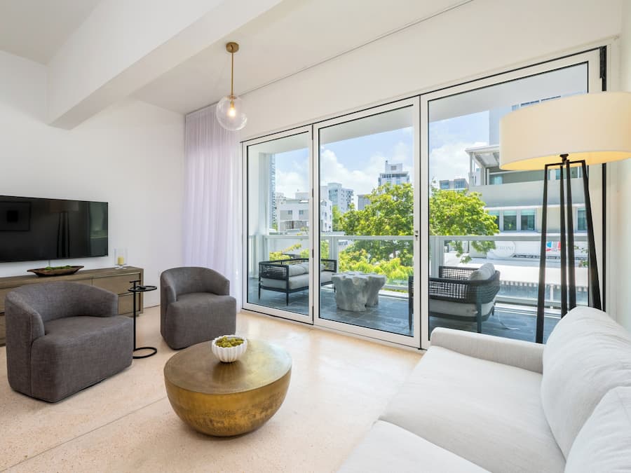 Deluxe Apartment, 3 Bedrooms, City View | Balcony view