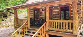 Epic 1BR Cabin w Outdoor Fireplace 5 Min to Town