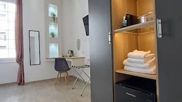 Dobbeltrom – deluxe, byutsikt | Innvendig