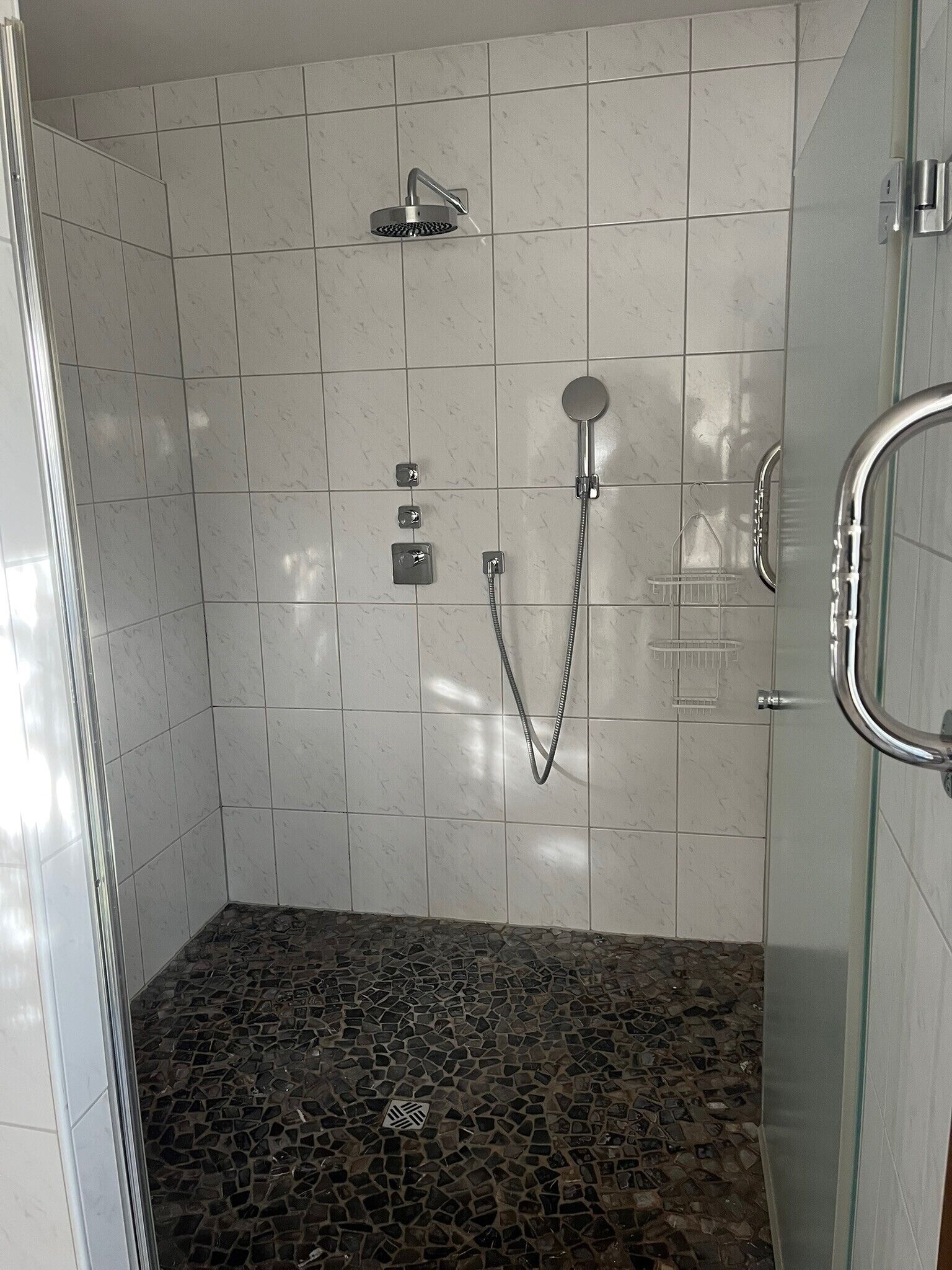 Ducha, toallas
