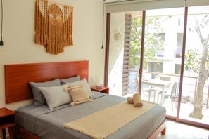 Iron/ironing board, WiFi, bed sheets - Gama 09 Apartments - Studio with balcony (TULUM)