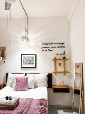 Quarto casal ou duplo clássico, varanda