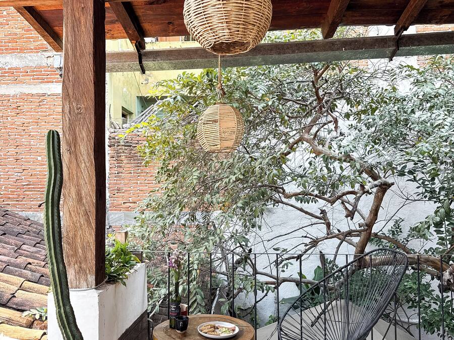 Cabaña familiar, patio, vistas al patio | Cocina privada
