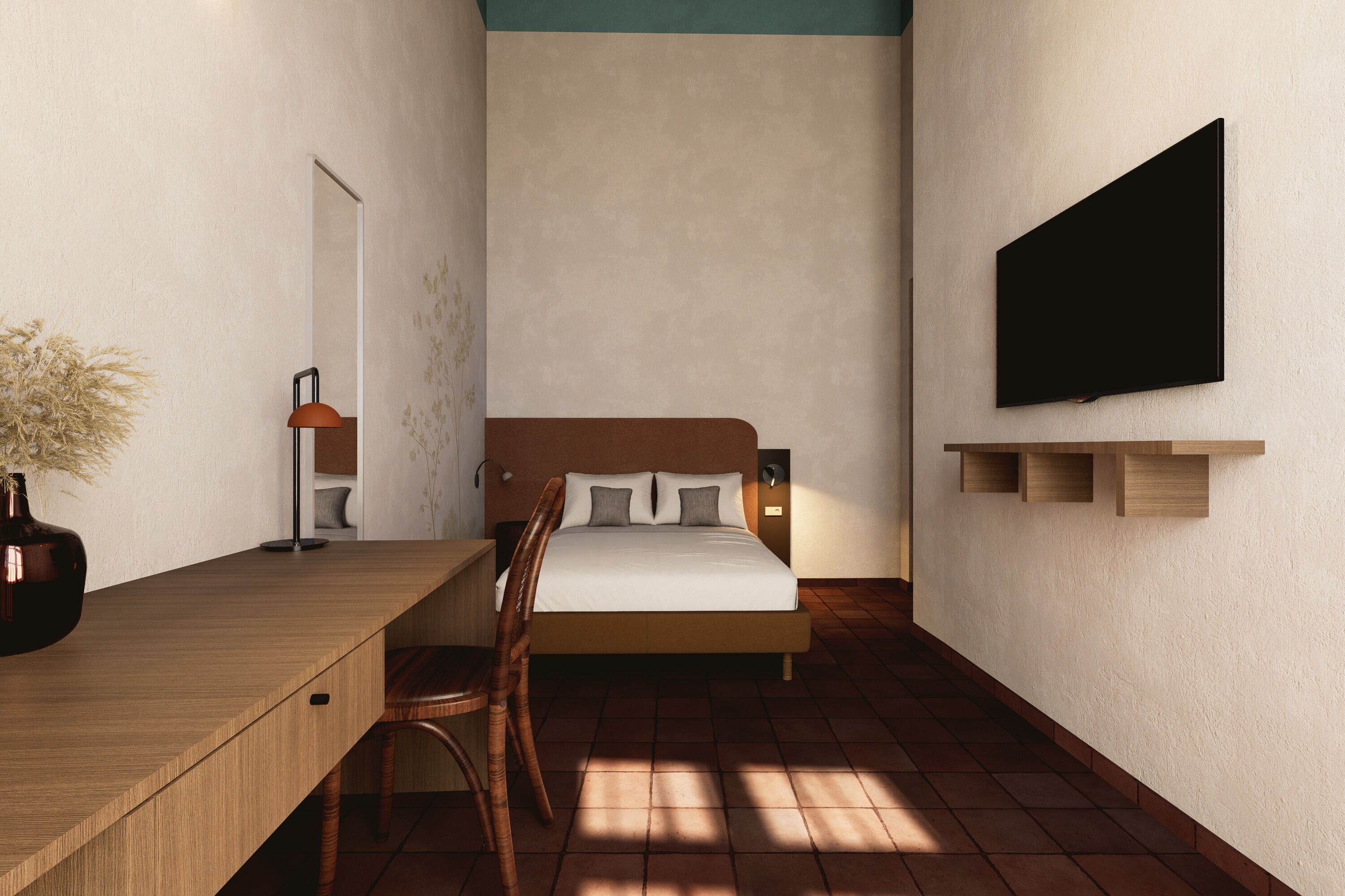 Economy-Doppelzimmer | Schreibtisch, kostenloses WLAN