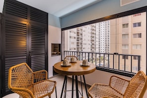 Family Apartment, Kitchen, Resort View | Dining - StayHome Piscine Resort Brás Comfort (São Paulo)