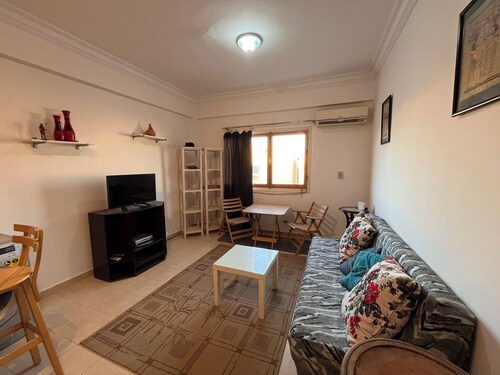 Stylish 1BR Apartment in Blue Hole Plaza Dahab / WiFi + Fully Furnished