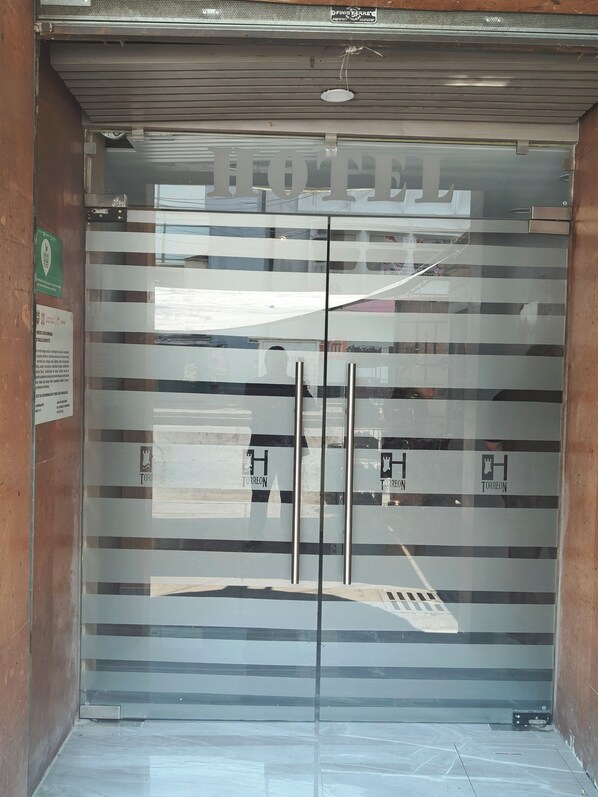 Detalhe da fachada