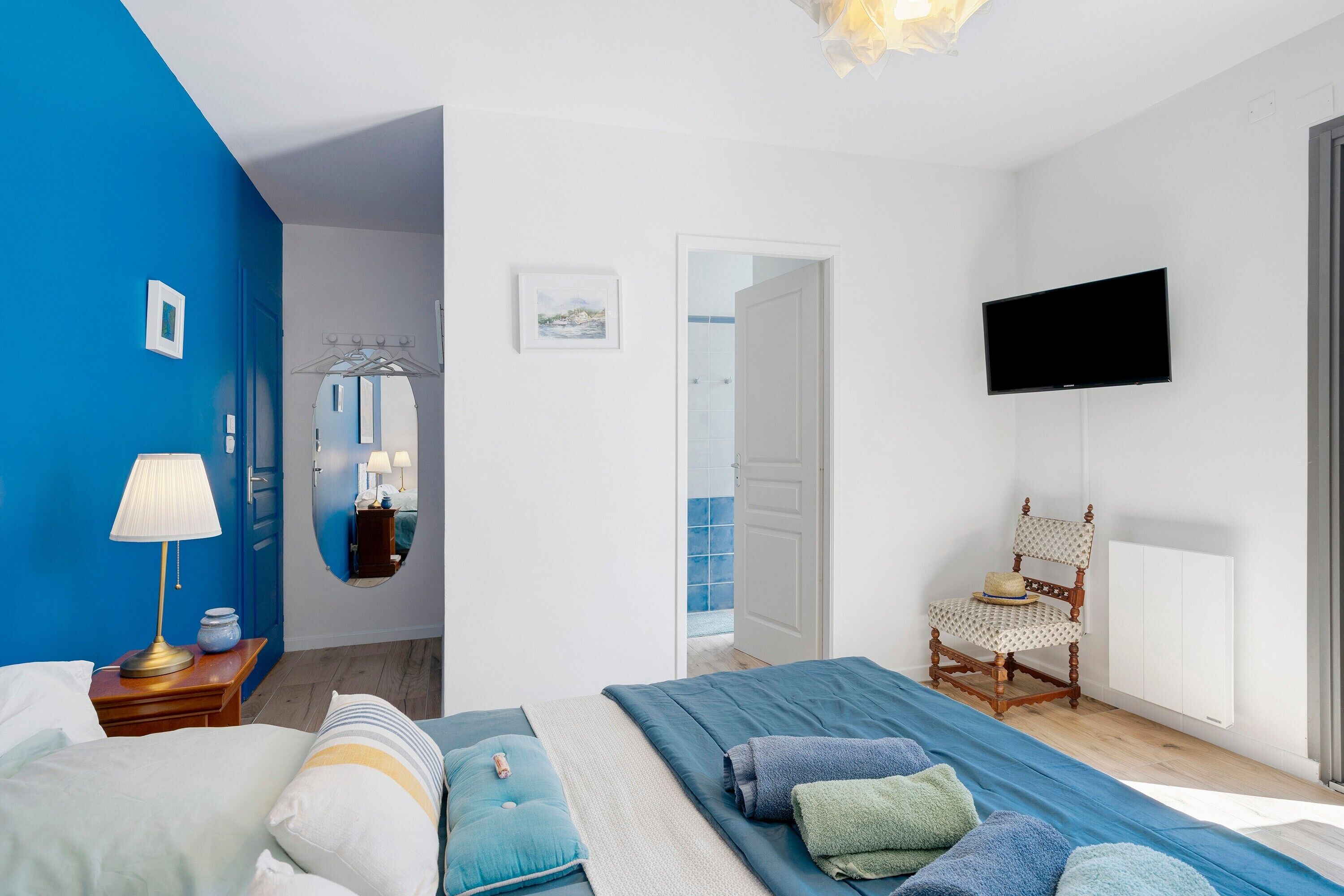 1 chambre, Wi-Fi, draps fournis