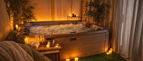 Bain à remous intérieur