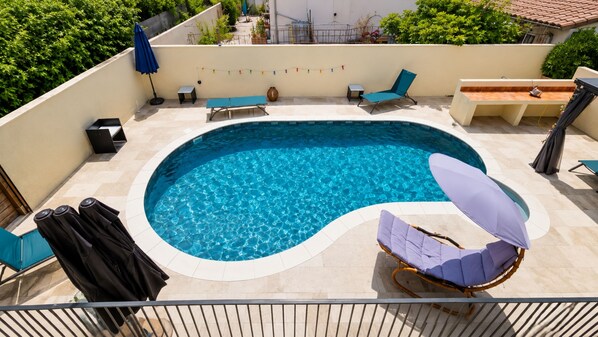 Pool - ✨ Ecrin Bohême ⭐⭐⭐⭐ jacuzzi cosy Montélimar 💦 (Montélimar)