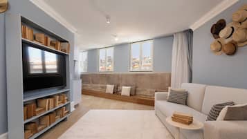 Appartement Classique, vue ville | Coin séjour