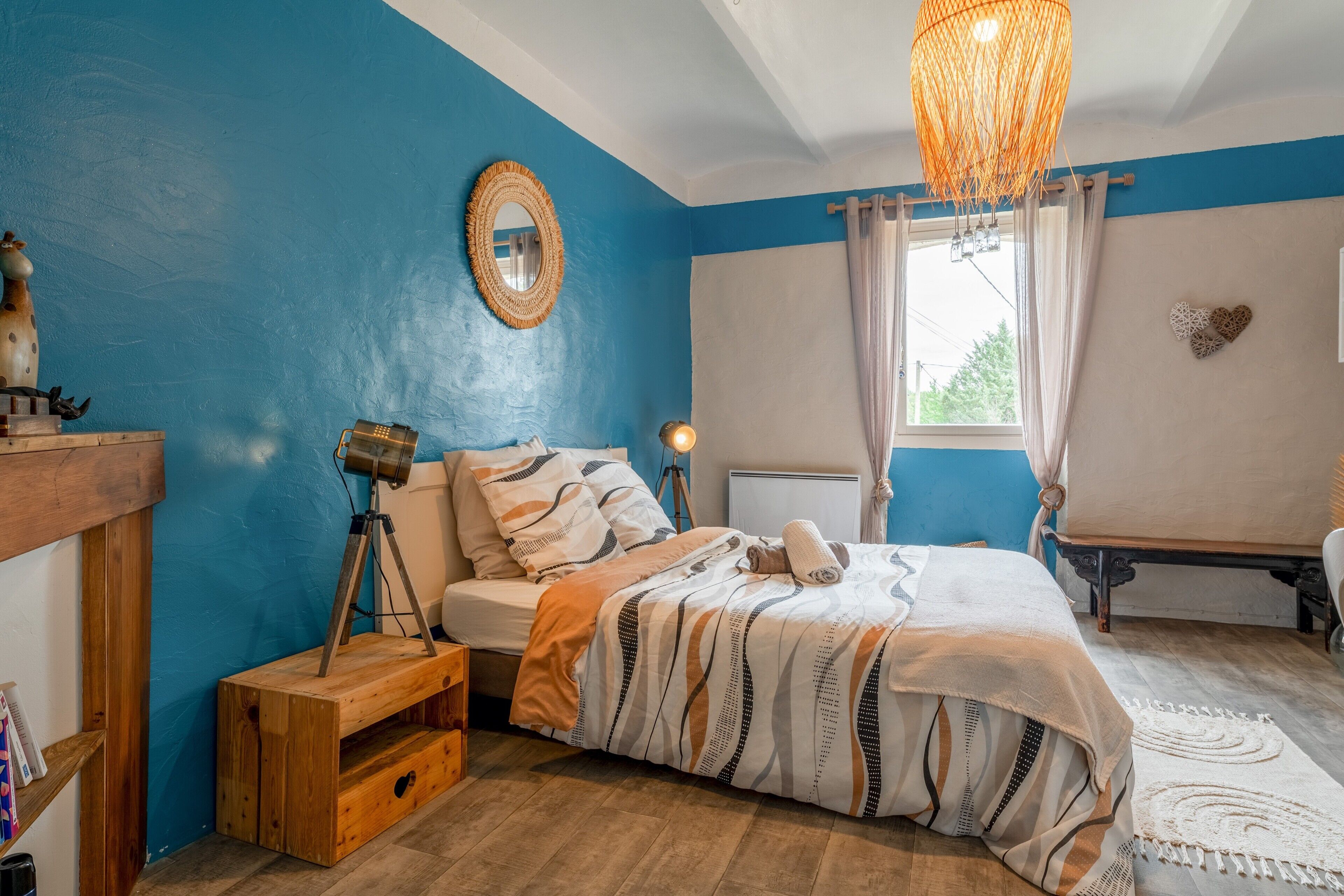 1 chambre, fer et planche à repasser, Wi-Fi, draps fournis