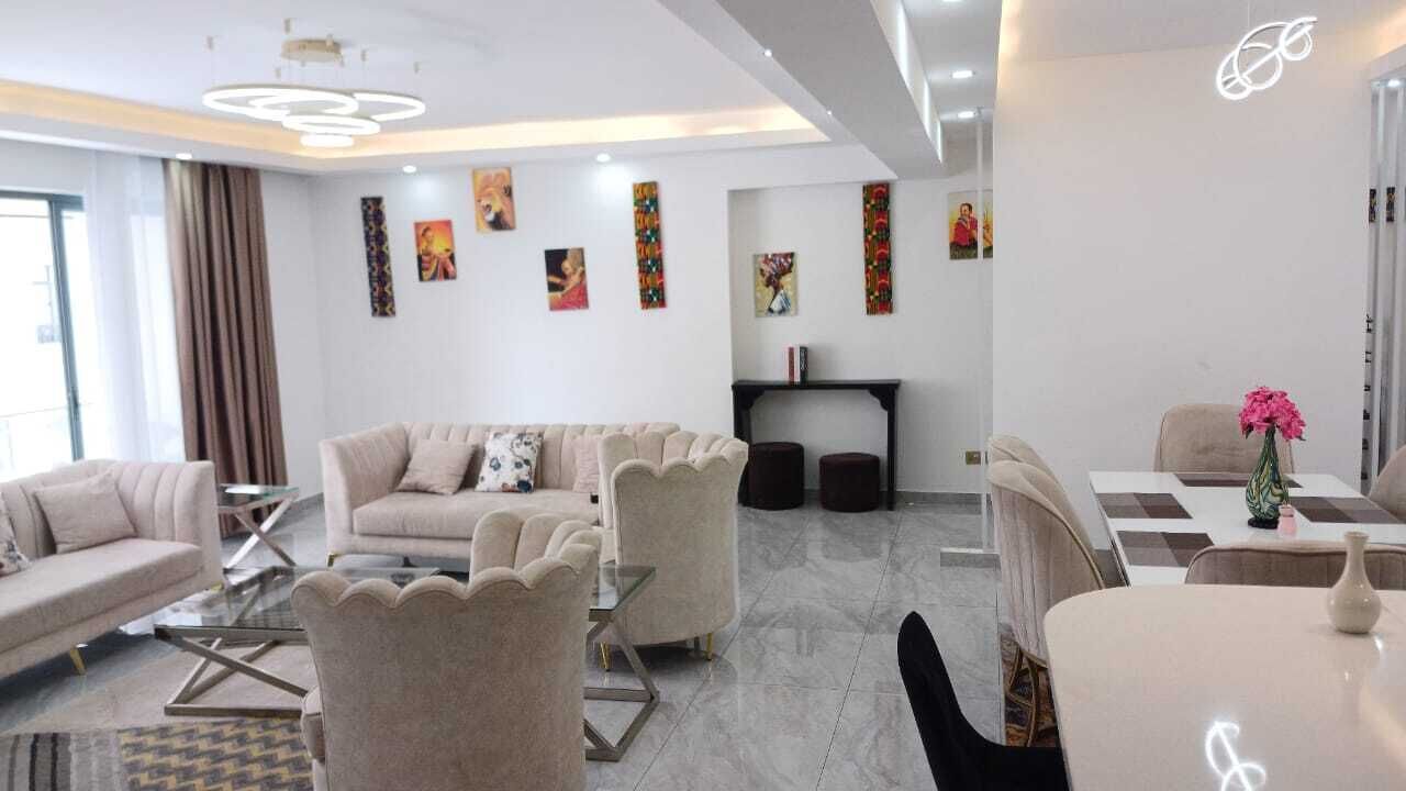 Comfort Apartment, Balcony, City View | Living area | 32-inch Smart TV with digital channels