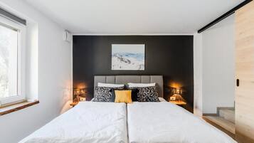Apartment, Balkon, Bergblick