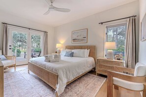 3 bedrooms, iron/ironing board, WiFi, bed sheets - Walk to Beach + Golf Views | Palmetto Dunes (Hilton Head Island)