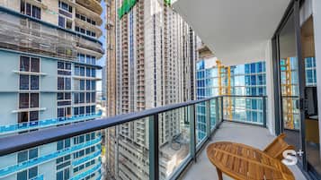 Condo, Balcony, City View | Property grounds