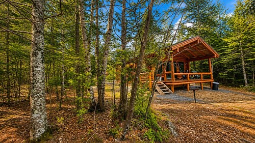 Waterfront cabin with kayaks, full kitchen and dock