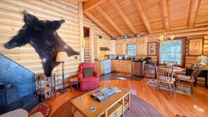 Interior - Waterfront cabin with kayaks, full kitchen and dock (Greenville)