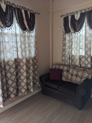 Comfort-Apartment, 1 Schlafzimmer, Meerblick | Wohnbereich