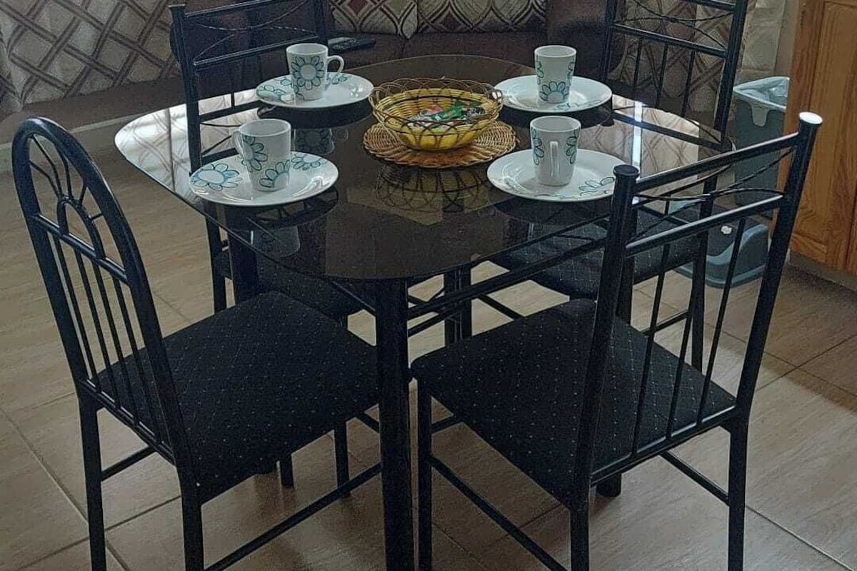 舒適公寓, 1 間臥室, 海景 | 起居區