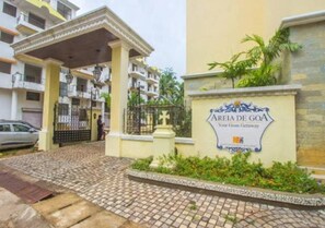 Exterior - Pool view fully furnished apartment in the heart of North Goa (Arpora)