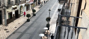 The balconies of the Carrera