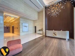 Sala de estar en el lobby