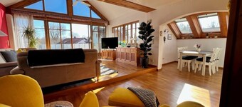 Apartment Dießen am Ammersee, 2 min. walk to the lake, 3 bedrooms, terrace 80 sqm