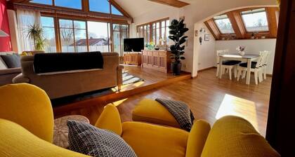 Apartment Dießen am Ammersee, 2 min. walk to the lake, 3 bedrooms, terrace 80 sqm