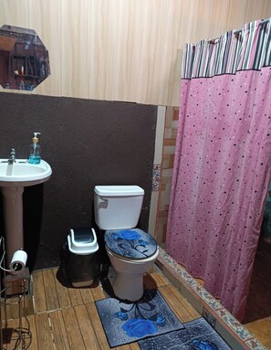 Towels, soap, toilet paper